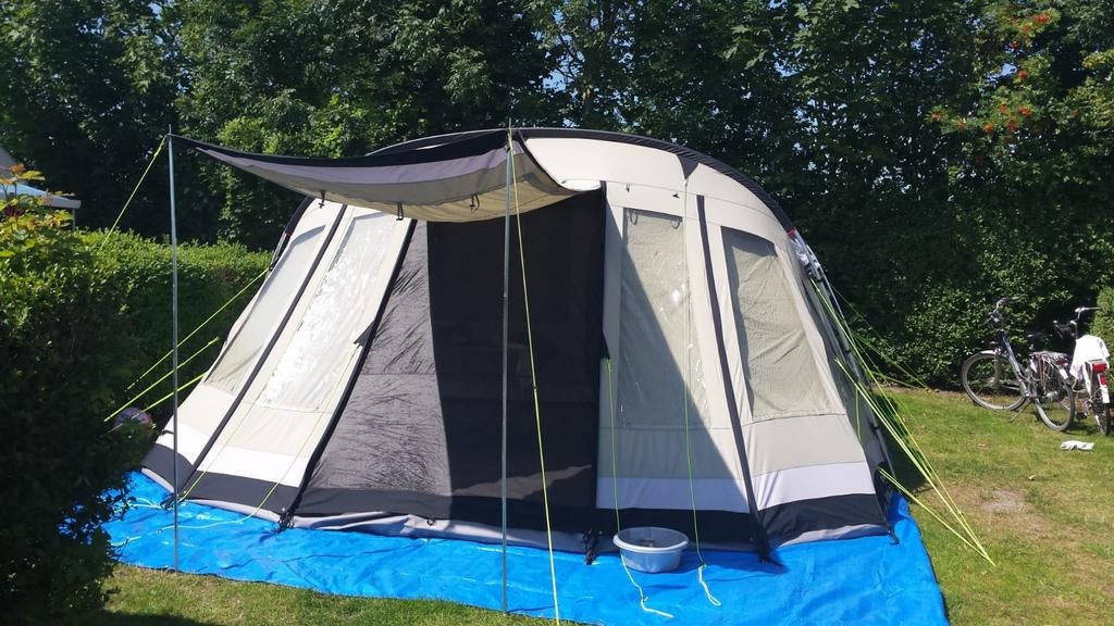 Outwell Clear Lake tunneltent - Ruime gezinstent, Ophalen, Gebruikt, Tot en met 5