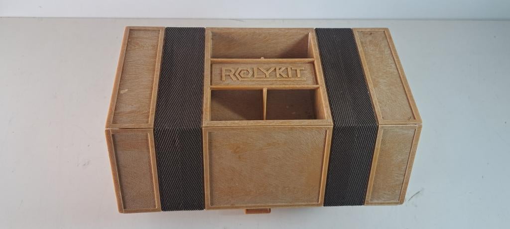 Vintage Rolykit opbergdoos, Ophalen of Verzenden