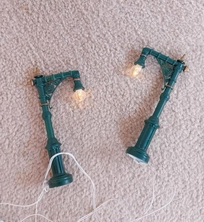 Lemax victorian street lamp, retired, Lemax verlichting, Ophalen of Verzenden