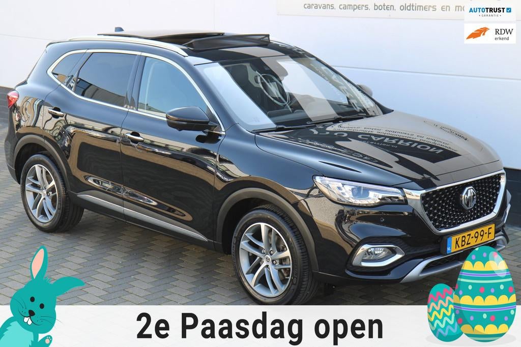 MG EHS 1.5 TGDI Luxury Pano 360 Camera Carplay LED BTW !, Gebruikt, Zwart, 4 cilinders, 258 pk