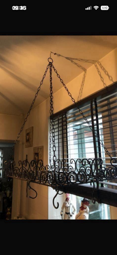 Gietijzer wildrek met veel accessoires, Ophalen, Zo goed als nieuw