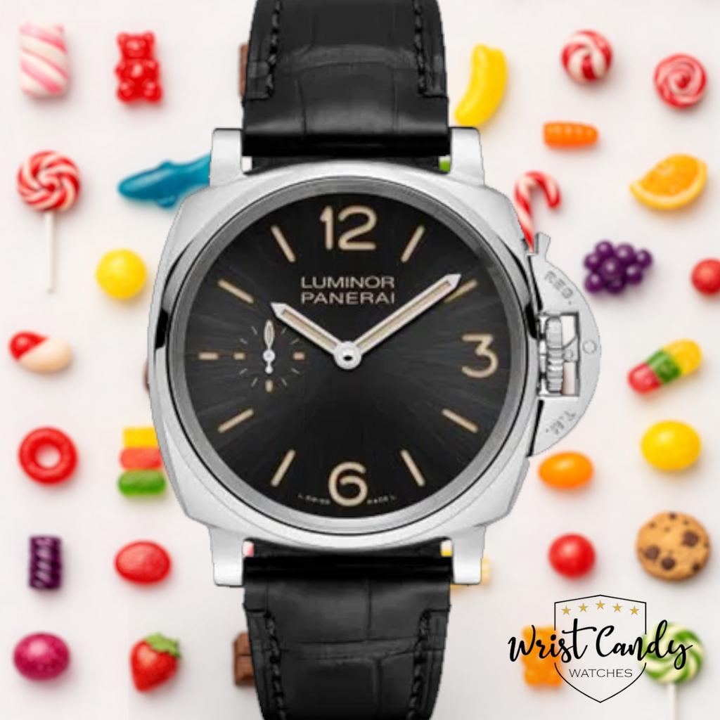 Panerai Luminor Due PAM00676 • 2016 • ongedragen, Sieraden, Tassen en Uiterlijk, Horloges | Heren, Leer, Nieuw, Ophalen of Verzenden