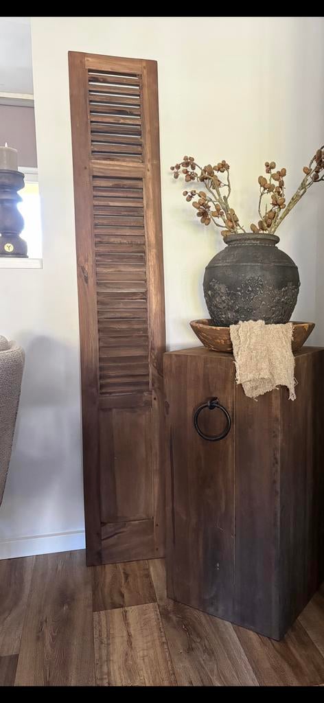 Houten luik, Ophalen, Zo goed als nieuw