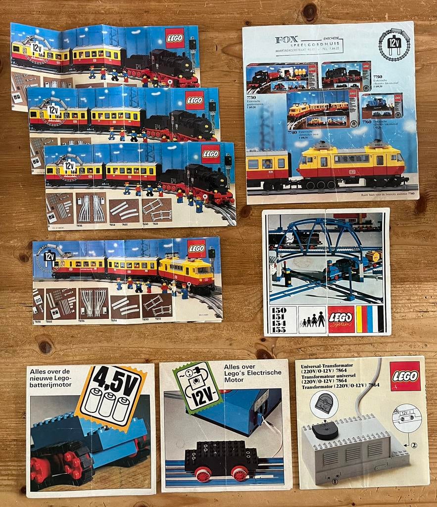 Te koop oude Lego trein boekjes, Ophalen of Verzenden, Zo goed als nieuw