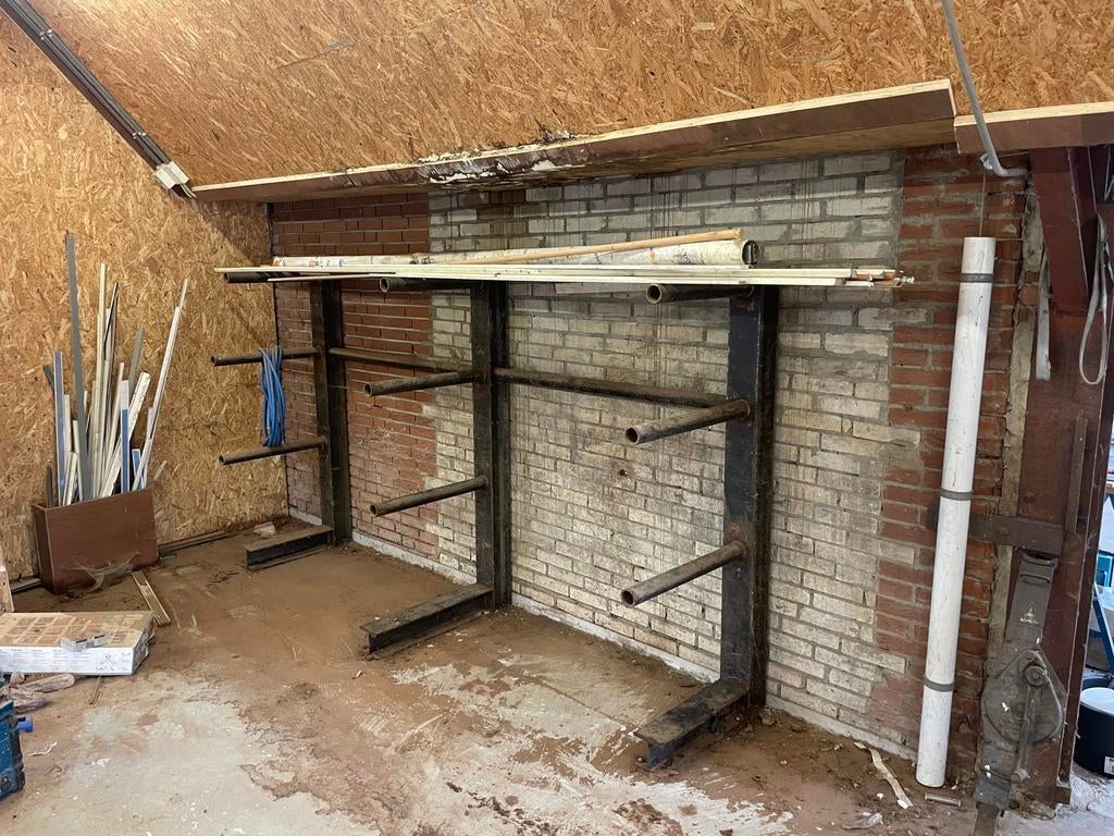 Draagarm stelling 2750 x 1550 x 600, Ophalen