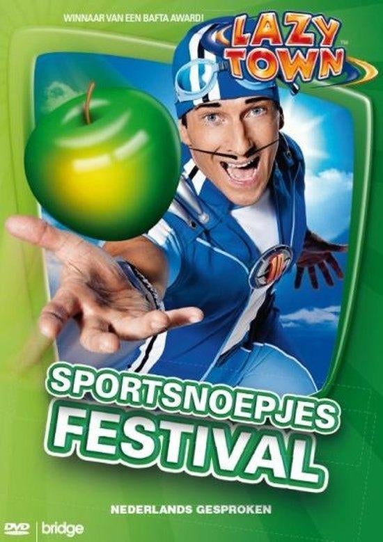 DVD Lazy Town - Sportsnoepjes Festival (4), Avontuur, Alle leeftijden, Ophalen of Verzenden, Zo goed als nieuw