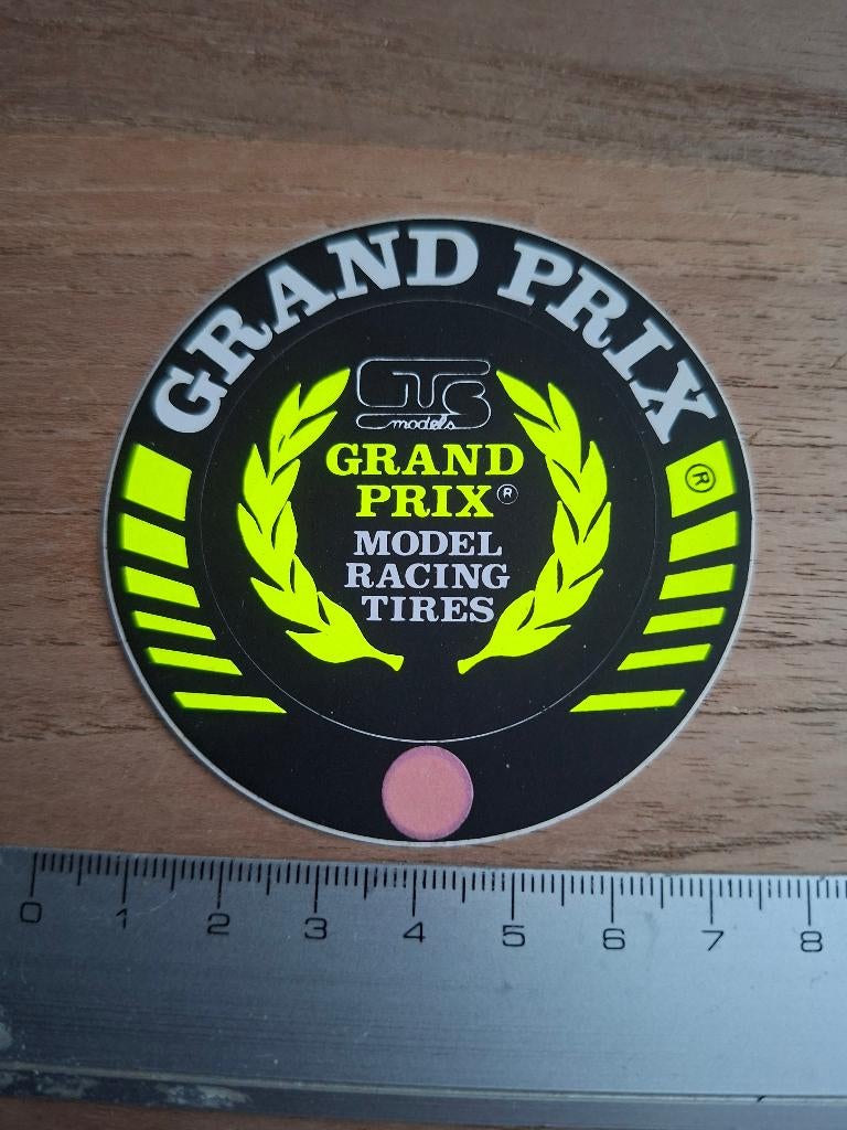 Sticker grand prix, Ophalen of Verzenden, Zo goed als nieuw, Auto of Motor