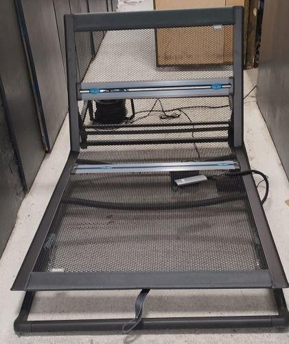 1x Auping avs spilaal elektrisch verstelbaar 200 x100 cm, Ophalen of Verzenden, Zo goed als nieuw, Eenpersoons