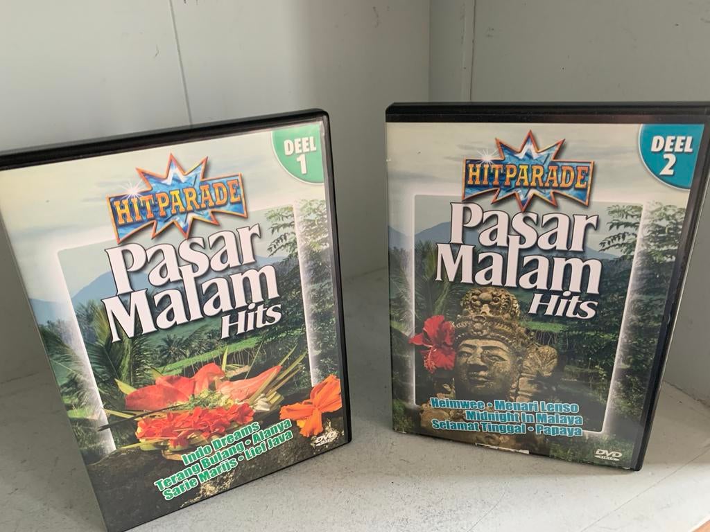 Pasar Malam Hits Deel 1 & 2 DVD Boxset - Indo Muziek, Cd's en Dvd's, Gebruikt, Alle leeftijden, Boxset, Muziek en Concerten