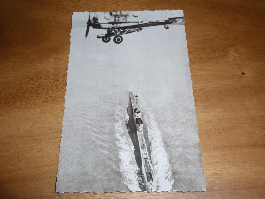 Marine Luchtmacht Onderzeeer Duikboot Vliegtuig RAF, Verzenden, 1940 tot 1960, Ongelopen, Voertuig