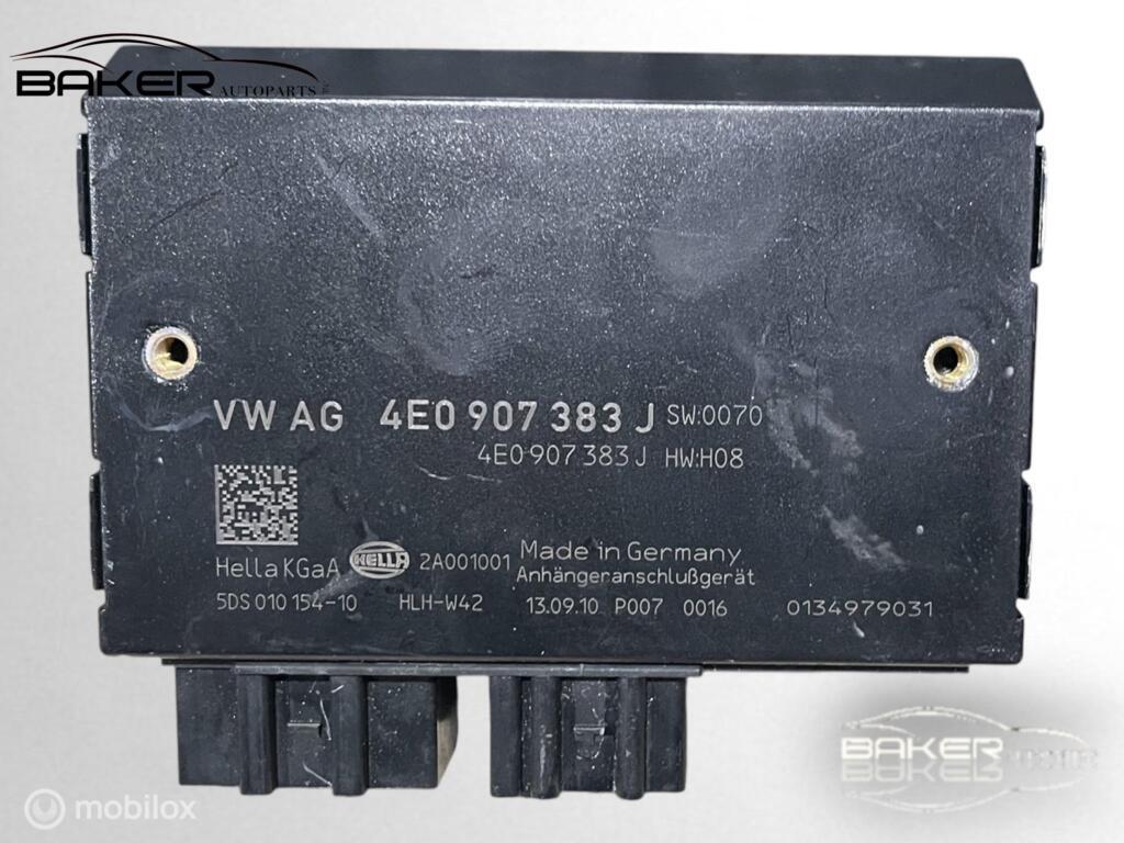 Trekhaak module Audi A8 D3 ('02-'10) 4E0907383J, Audi, Gebruikt, Audi, Ophalen of Verzenden