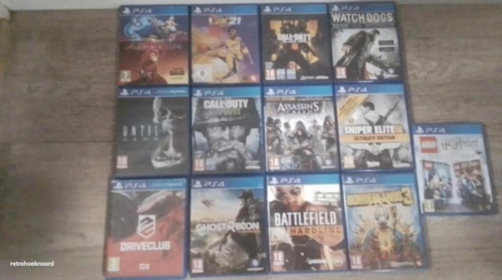 Diverse PlayStation 4 games UPDATE 02/04, 1 speler, Ophalen of Verzenden, Zo goed als nieuw, Vanaf 3 jaar