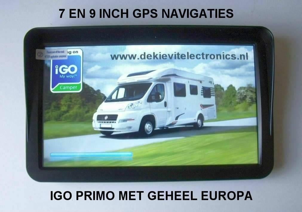 Nieuwe GPS Navigaties voor Camper en Caravan, Nieuw, Ophalen of Verzenden, Sweelincklaan 11, Waalre, Dekievitelectronics@gmail.com