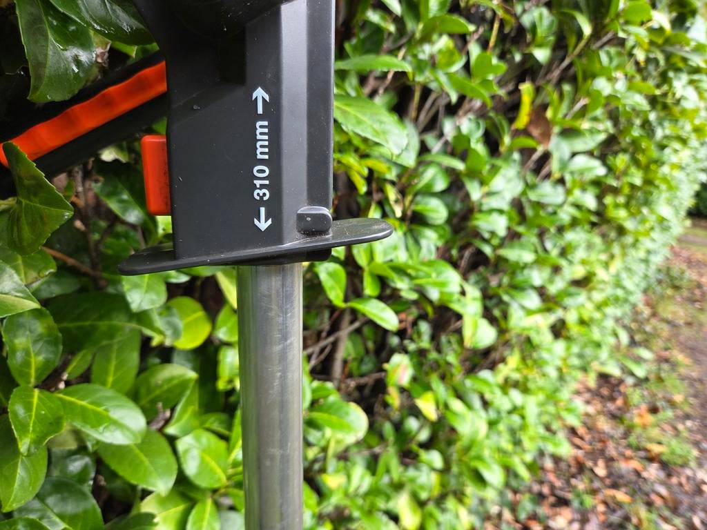 Gardena Uitschuifbare Elektrische Snoeischaar THS 400, Tuin en Terras, Heggenscharen, Ophalen, Zo goed als nieuw, Elektrisch, Gardena