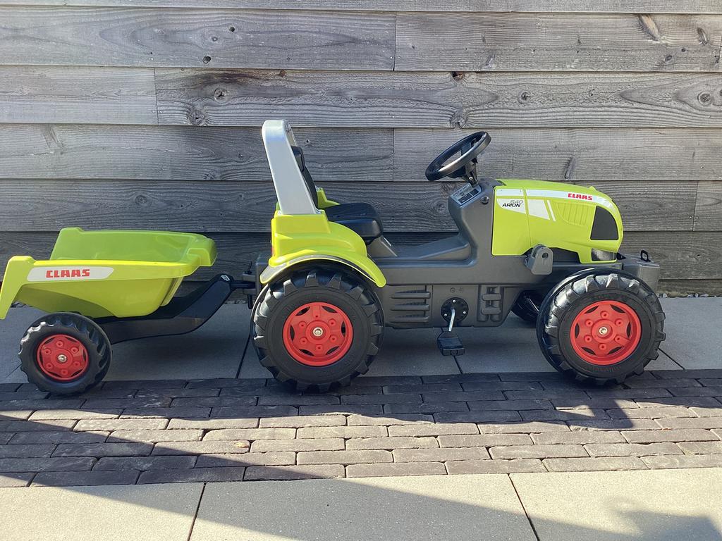 Claas arion traptractor 640, Ophalen of Verzenden, Gebruikt, Overige merken, Met kar of aanhanger