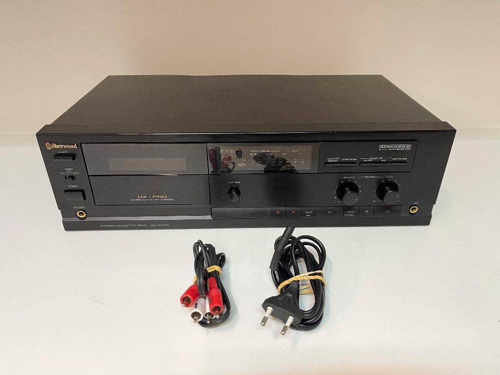 Sherwood DS-3010C Stereo cassette Deck - werk perfect, Audio, Tv en Foto, Overige merken, N, N, Enkel