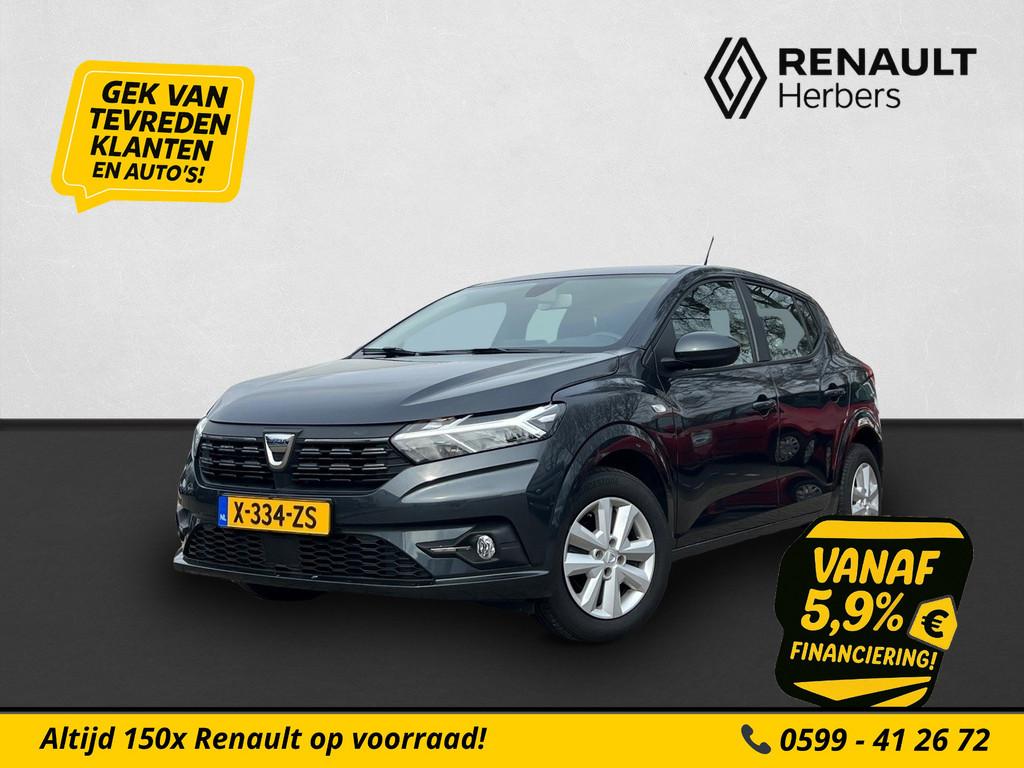 Dacia Sandero 1.0 TCe 90 Comfort Keyless entry & start / PDC, Voorwielaandrijving, Stof, Bedrijf, Handgeschakeld