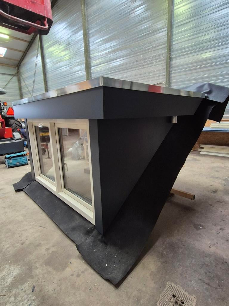 Dakkapel (onderhoudsvrij) *incl. of excl. plaatsing, Doe-het-zelf en Verbouw, Kozijnen en Schuifpuien, Nieuw, Dakkapel, Kunststof