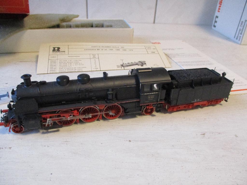 Rivarossi Stoomlok BR 18 505 DR no 1379, Zo goed als nieuw, Analoog, Ophalen, Overige merken