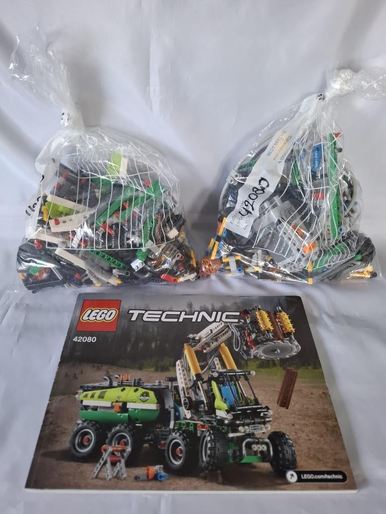Lego 42080 Bosbouwmachine Technic, Ophalen of Verzenden, Gebruikt, Complete set, Lego