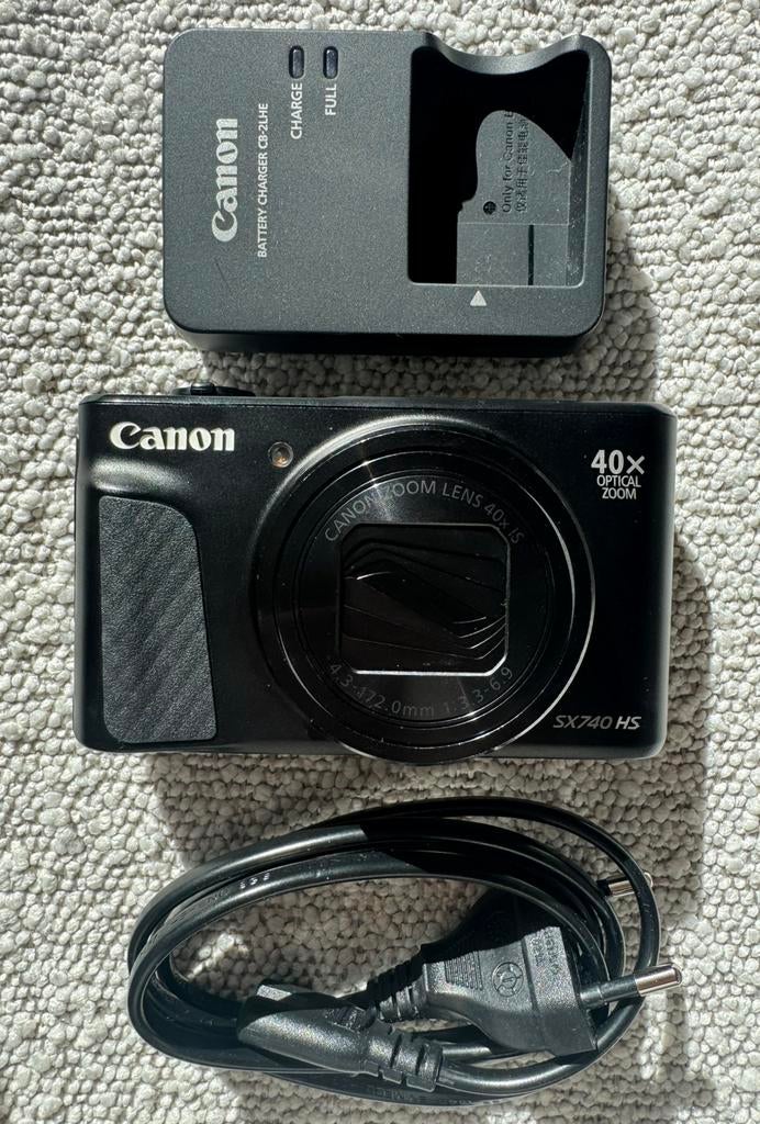Canon PowerShot SX740 HS, Audio, Tv en Foto, Fotocamera's Digitaal, Ophalen, Zo goed als nieuw, Canon, 8 keer of meer