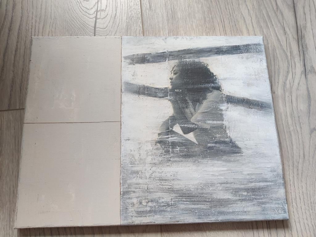 Uniek schilderij: 'Another sexy girl' 30x40 cm, Ophalen of Verzenden