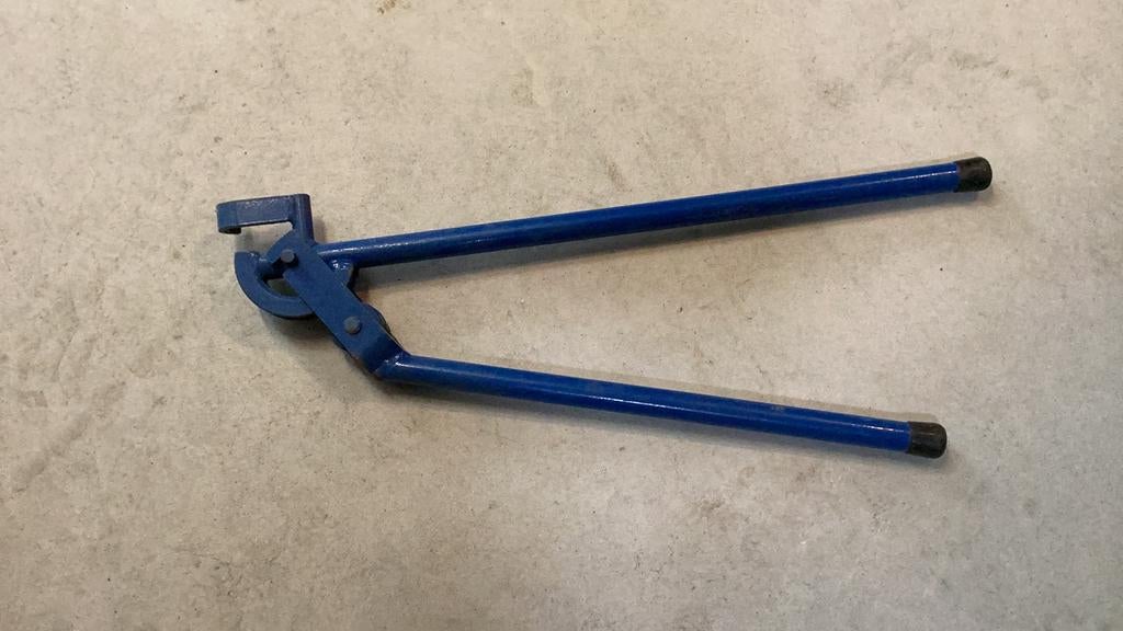 Buigijzer 15 mm, Doe-het-zelf en Verbouw, Gereedschap | Handgereedschap, Ophalen, Zo goed als nieuw