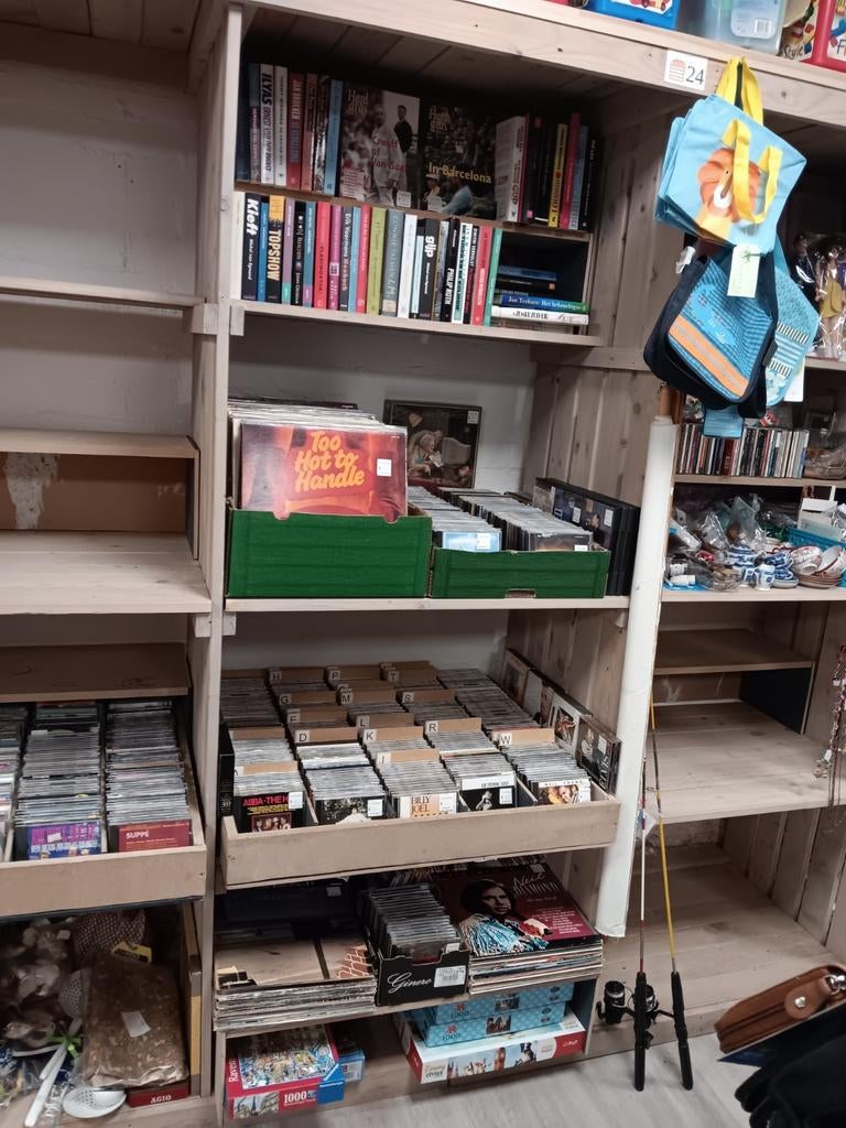 Diverse collectie boeken, cd's, lp's en meer, Ophalen of Verzenden, Gebruikt