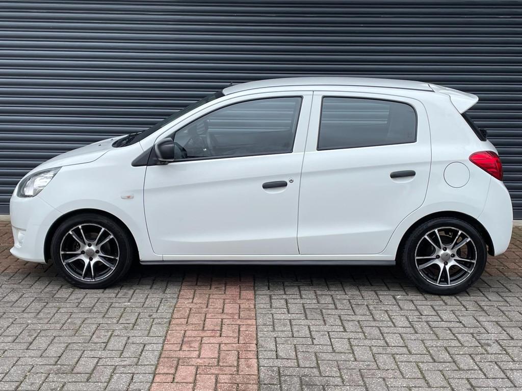 Mitsubishi Space Star 1.0 Inform Airco | Bluetooth | Nwe Apk, Auto's, Mitsubishi, Voorwielaandrijving, Euro 5, Stof, Gebruikt