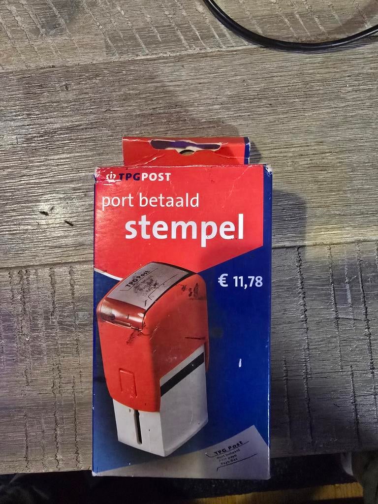 Tpg post stempel nieuw in doos, Postzegels en Munten, Ophalen of Verzenden