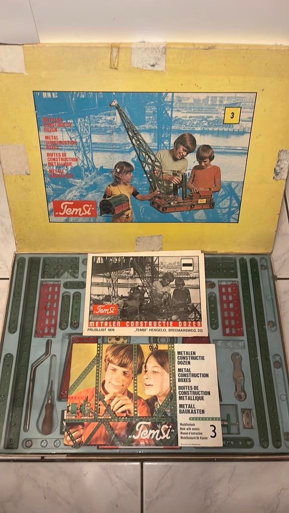 Temsi metalen constructie 1976, Ophalen of Verzenden, Gebruikt