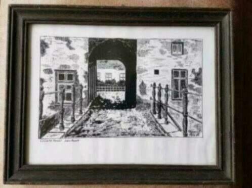 Tekening a. Grevelt den bosch louwsche poort 2, Antiek en Kunst, Kunst | Tekeningen en Foto's, Ophalen