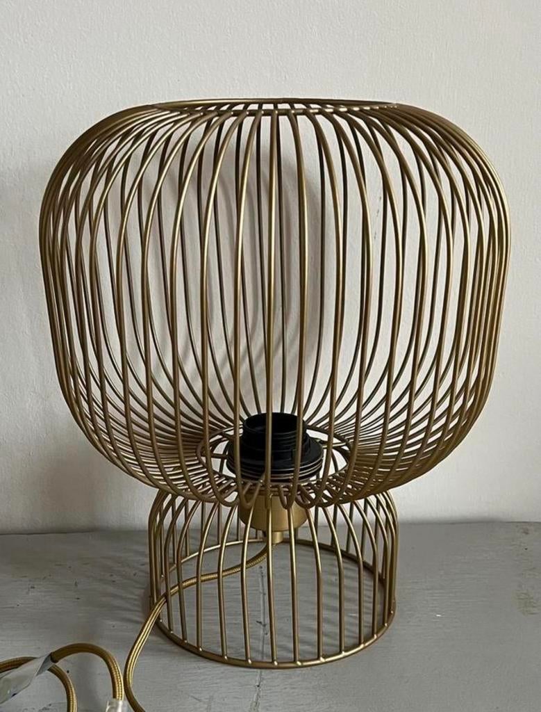 Gouden tafellampje nieuw!, Huis en Inrichting, Lampen | Tafellampen, Ophalen of Verzenden, Nieuw, Minder dan 50 cm