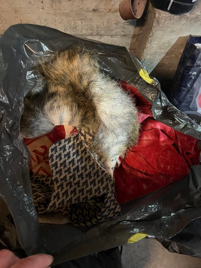 Zak met diverse stofresten, Hobby en Vrije tijd, Stoffen en Lappen, Ophalen, Overige materialen, Gebruikt, Overige kleuren