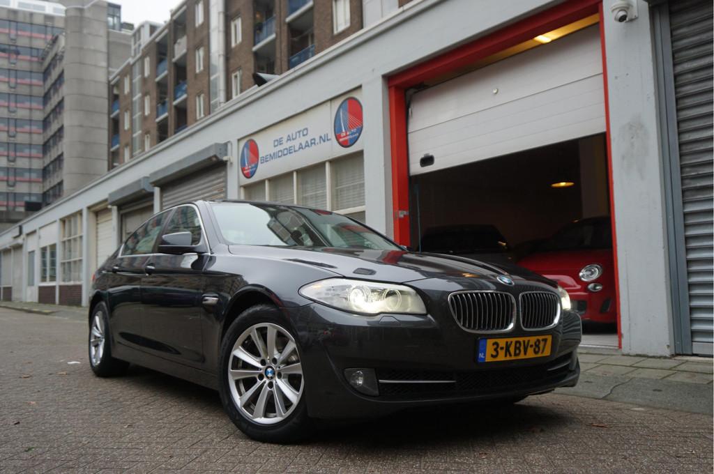 BMW 5 Serie 520i Executive | NL AUTO | BTW | NAP | Prachtige, Automaat, Euro 5, Gebruikt, Zwart