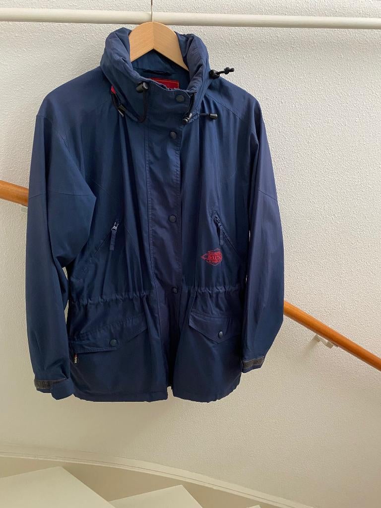 Tenson damesjas maat 40 d.blauw, Maat 38/40 (M), Blauw, Tenson, Ophalen of Verzenden