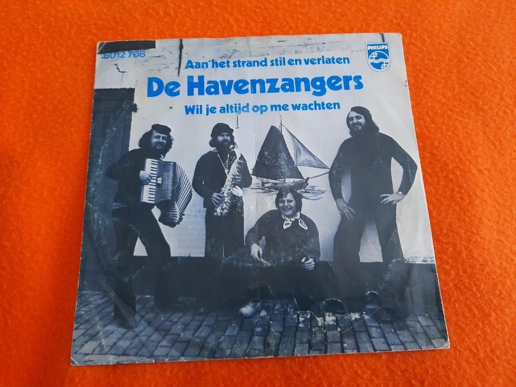 De Havenzangers - Aan het strand stil en verlaten (1977), Gebruikt, 7 inch, Single, Ophalen of Verzenden