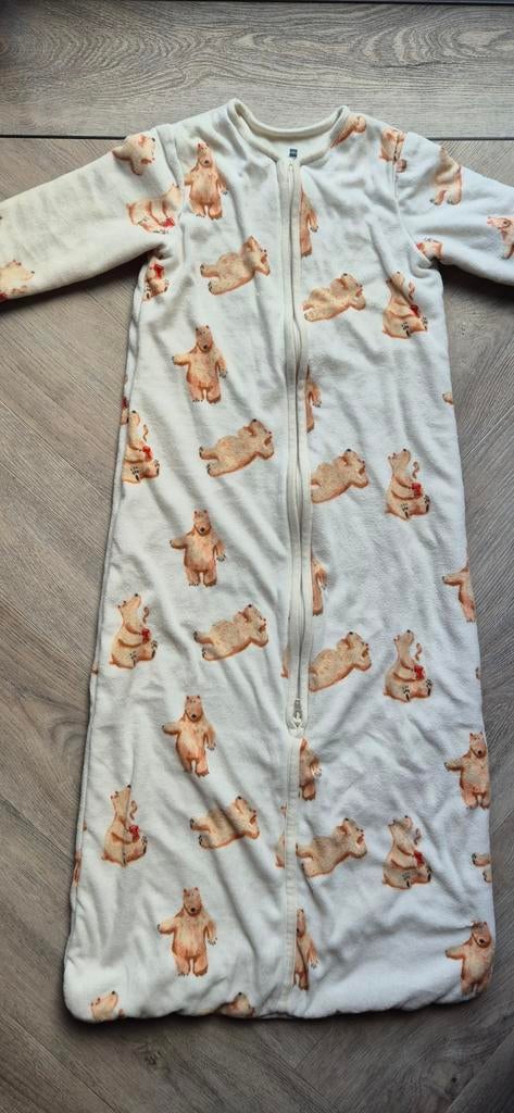Slaapzak mouwen Hema wit beren 3.2 tog maat 86-104, Kinderen en Baby's, Dekens, Slaapzakjes en Inbakerproducten, Ophalen of Verzenden