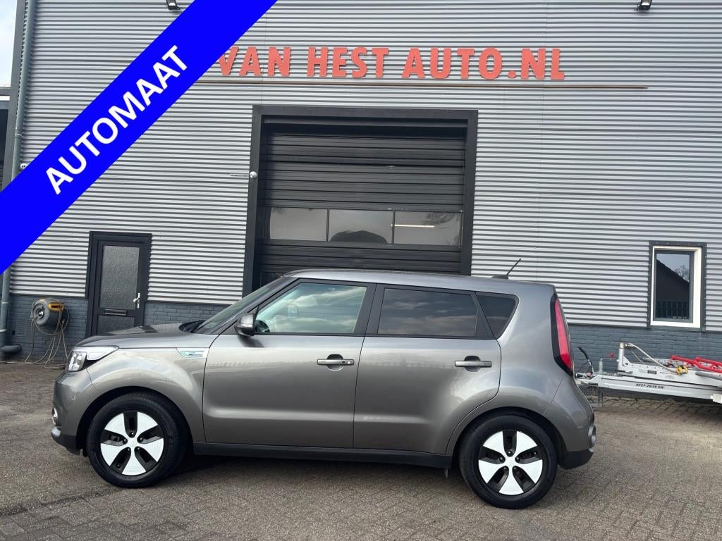 Kia Soul | EV / 3 MND GAR | LEER | NAVI | CLIMA | CRUISE CON, Automaat, 0 cilinders, Gebruikt, Te koop