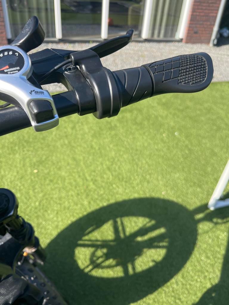 Gashendel 25kmh, Elektrische fiets, Gebruikt, Overige typen, Kunststof