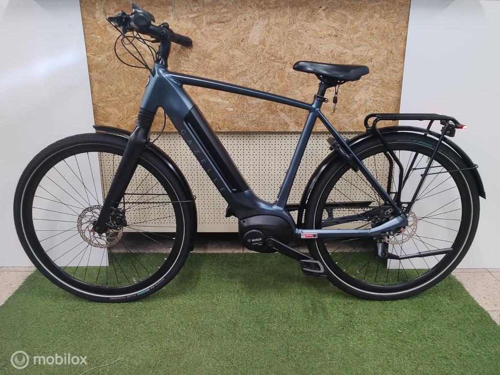 GAZELLE ULTIMATE C8 HMB 2022 BOSCH HERENFIETS 57 CM BELT, Fietsen en Brommers, Elektrische fietsen, Gazelle, 55 tot 59 cm