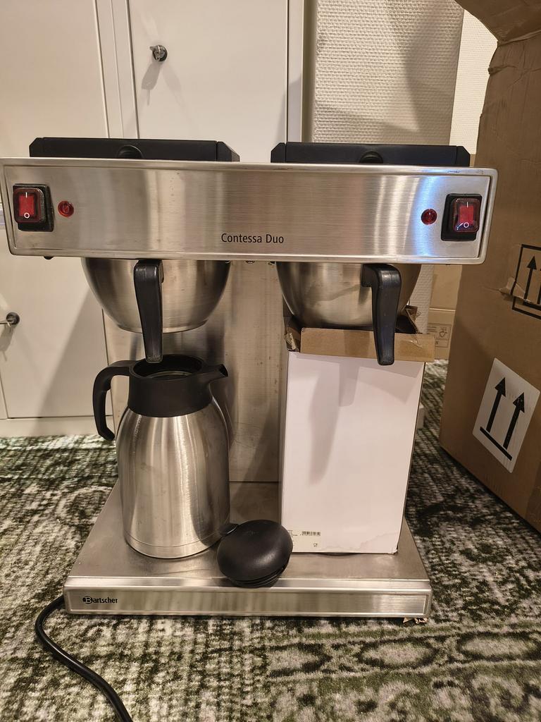 Bartscher contessa duo koffiemachine nieuw!, Ophalen