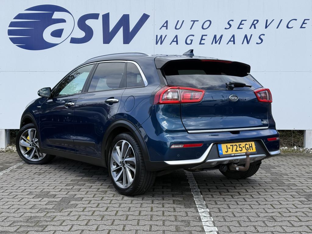 Kia Niro 1.6 GDi Hybrid ExecutiveLine | Trekhaak | CarPlay |, USB, Gebruikt, Met garantie (alle), Blauw