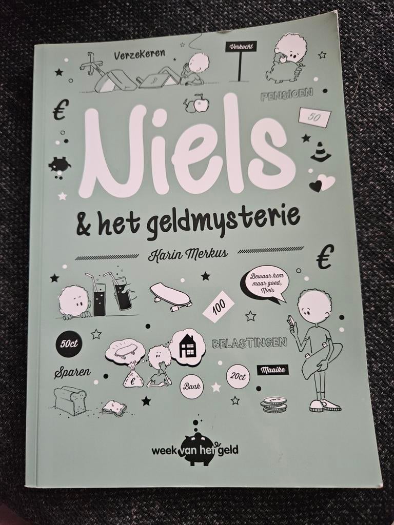 Karin Merkus - Niels & het geldmysterie, Fictie algemeen, Ophalen of Verzenden, Zo goed als nieuw, Karin Merkus