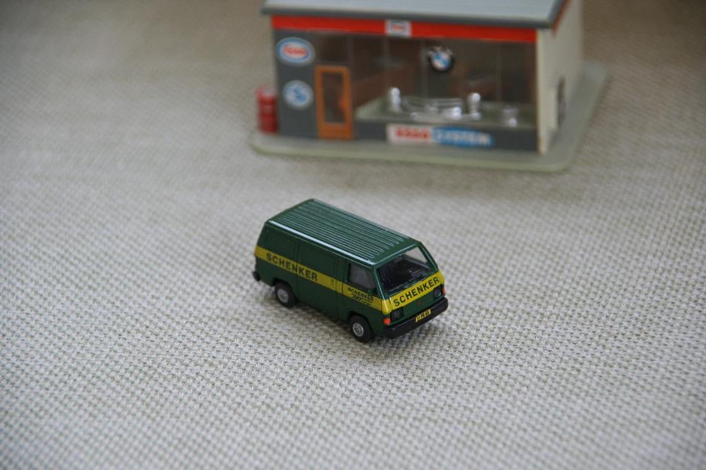 RIETZE 1:87, Mitsubishi L300 Schenker (2), Hobby en Vrije tijd, Modelauto's | 1:87, Ophalen of Verzenden, Zo goed als nieuw, Auto