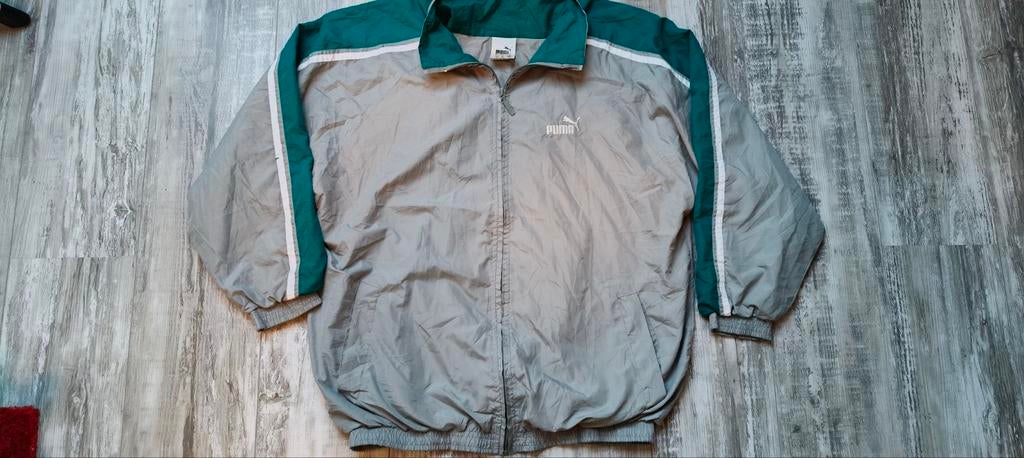 Puma Trainingsjack - Vintage - 90's - Tracksuit - Jacket, Puma, Maat 48/50 (M), Ophalen of Verzenden, Zo goed als nieuw