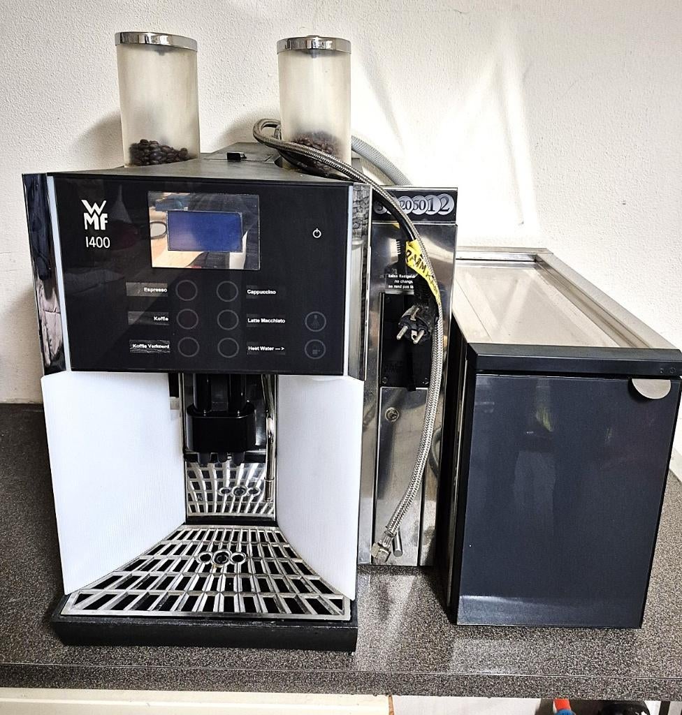 Koffiemachine WMF 1400 Presto (2x!), Ophalen, Gebruikt, 10 kopjes of meer, Koffiemachine