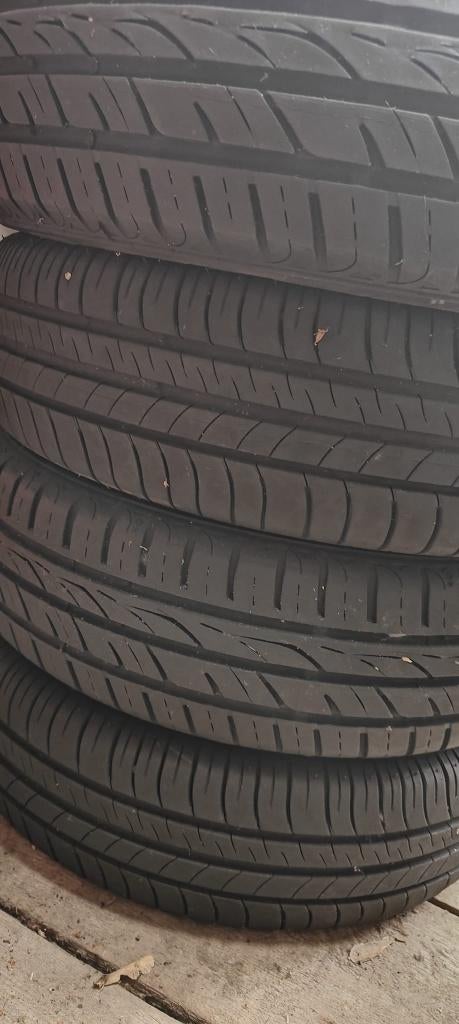 Zomerbanden, 4 stuks, 165/65 R15 81T, Auto-onderdelen, Ophalen, Gebruikt, 15 inch, Band(en)