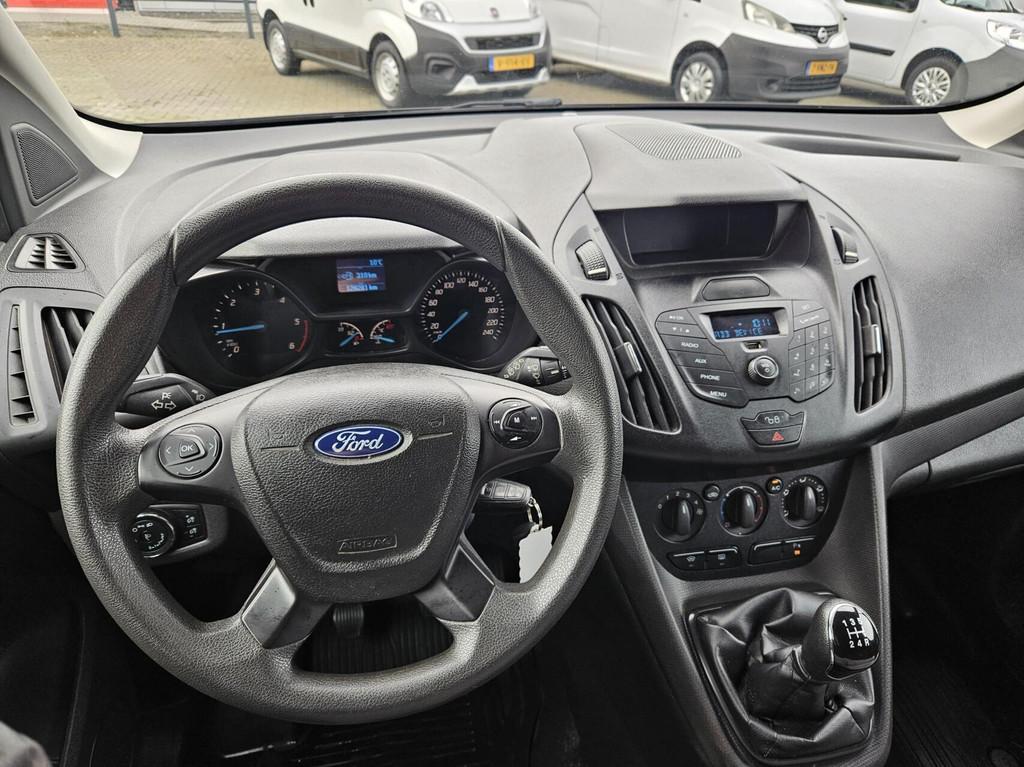 Ford Transit Connect 1.5 TDCI L2 Airco Trekhaak 3-zits 100pk, 101 pk, Gebruikt, Euro 6, 4 cilinders