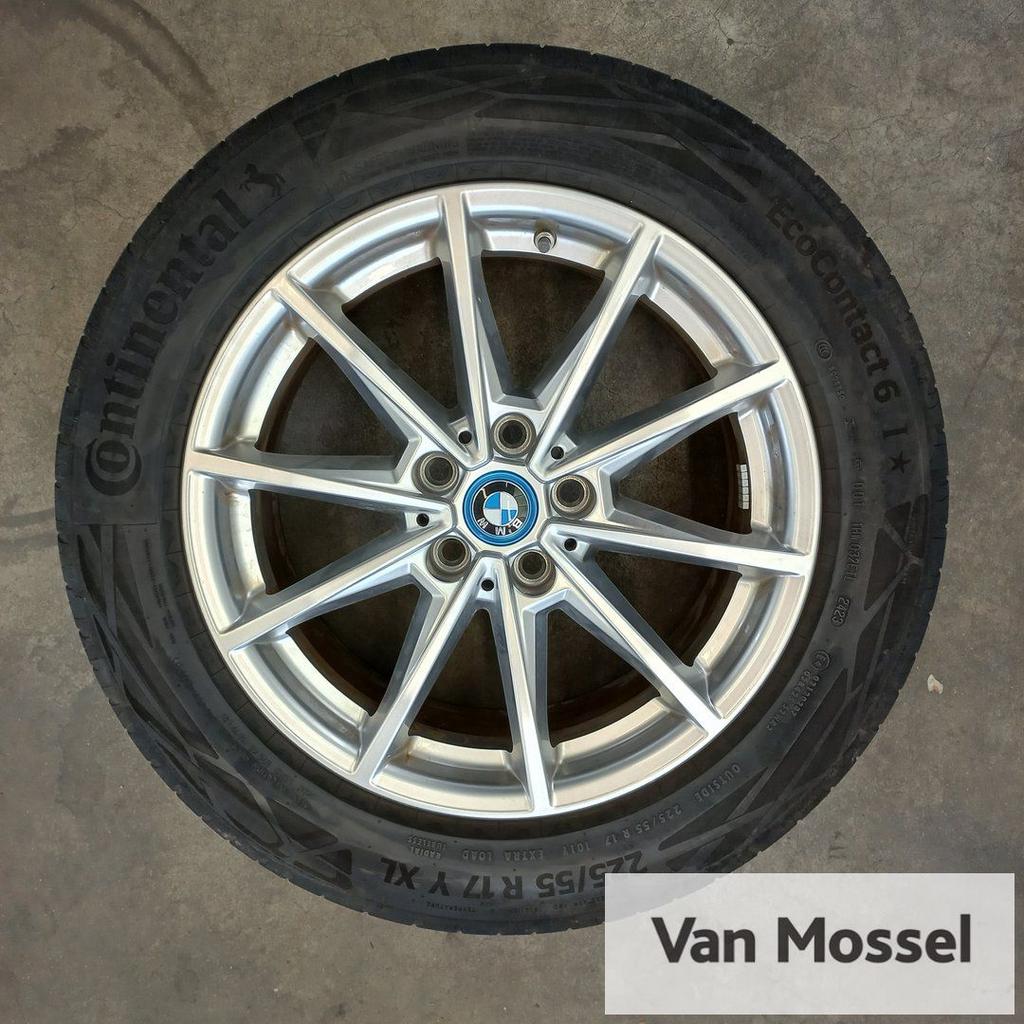 BMW 5 serie Continental EcoContact 6 225/55/R17 101Y zomer, Gebruikt, -, -, Banden en Velgen